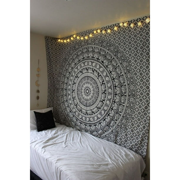 Lisa Blackpink Tapestry Wall Hanging Mandala Bedspread Indian Home Decor